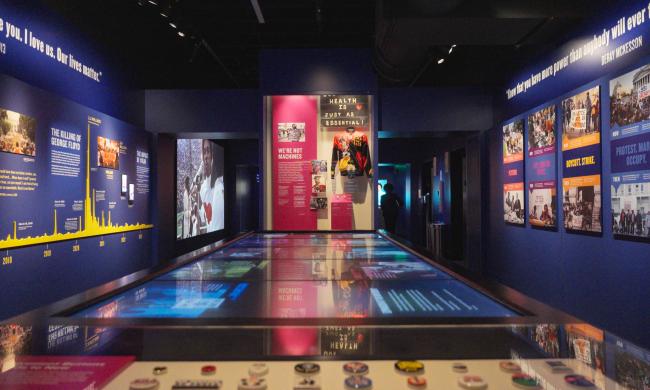 civil protest exhibit at National Civil Rights Museum Legacy Experience