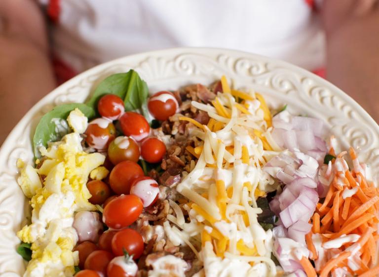 Cobb Salad filled to the brim Photo 6