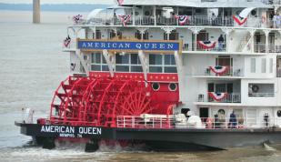 Paddlewheel of the American Queen