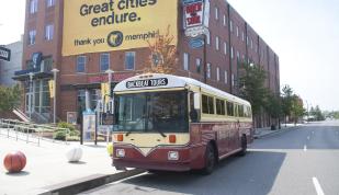 Memphis backbeat tours bus