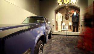 Display in Memphis Music Hall of Fame